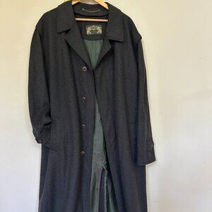 Vintage Lodenfrey Wool Blend Trench Coat
